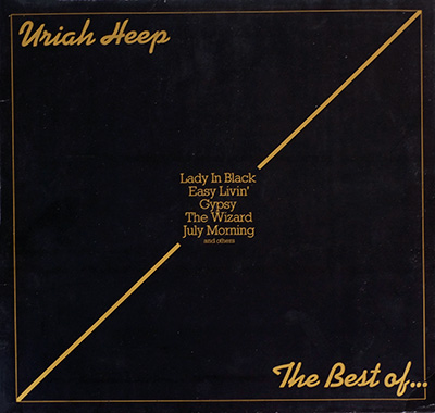 URIAH HEEP - Best of URIAH HEEP album front cover vinyl record